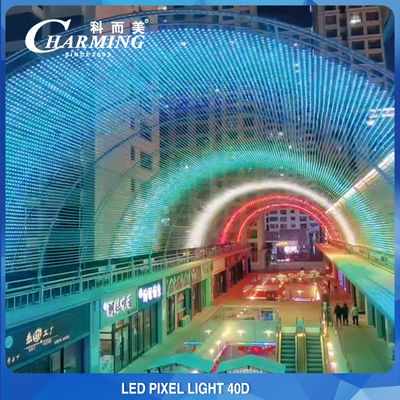 Luz impermeable de la fachada del edificio IP68, luces de tira de Multiscene LED para los edificios