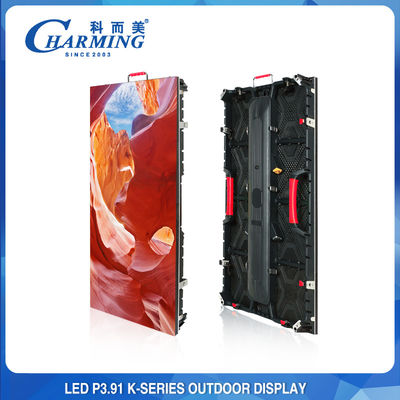50x100CM 3840Hz Pantalla LED de alquiler Pixel al aire libre P3.91MM