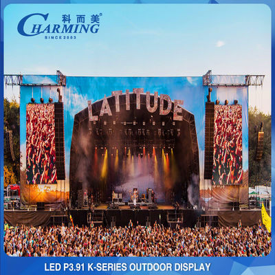 Artículo multi de alquiler de la escena de la pantalla LED los 50x50CM 200W de la etapa de aluminio