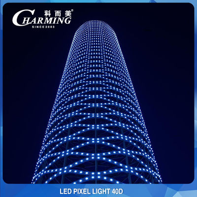 El pixel al aire libre del edificio LED enciende el artículo del control de DC24V 40D SPI