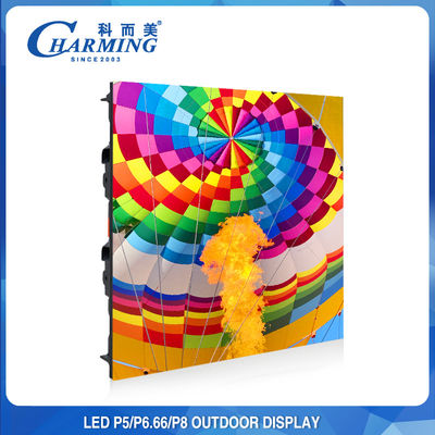 Pared video exterior impermeable IP65, tablero de publicidad al aire libre de P4 P5 P8 LED