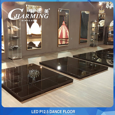 Temper GlassVideo Alquiler de pista de baile LED P12.5 Material de hierro
