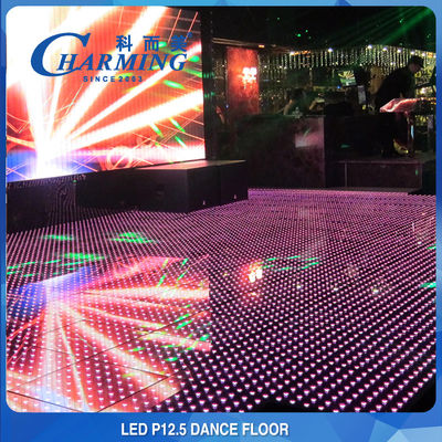 Portable interactivo de la pista de baile de P12.5 LED para el hotel del club de la boda