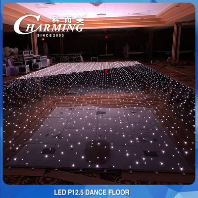 Pixel Pith P30MM Pixel LED Pista de baile 50x50CM Frente impermeable