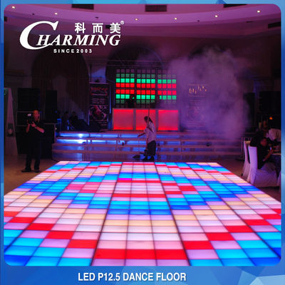 200W encienden para arriba el alquiler P12.5 de la pista de baile del LED para la etapa de la boda