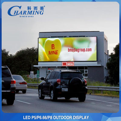 Paneles de pared de video exteriores multiescena Pixel Pith 8MM SMD1921