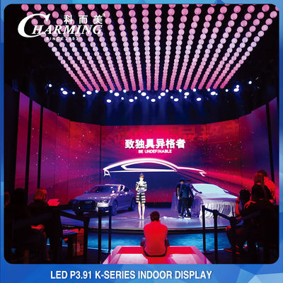 Pantalla LED de alquiler 3840hz P3.91 256x128 del CE 500x1000m m para el alquiler