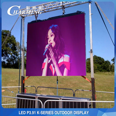 Pantallas LED antidesgaste P3.91 4K para eventos, alquiler de pantalla de pared de video a prueba de choques