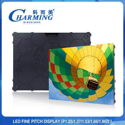 La pantalla LED fija interior 4K del programa de televisión los 64x48CM HD P1.2MM restaura