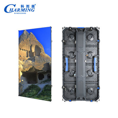 Display de pared de vídeo de DJ LED al aire libre HD Pantalla Panel LED P3.91 P4 P.481 Alquiler de gabinete tras bastidores