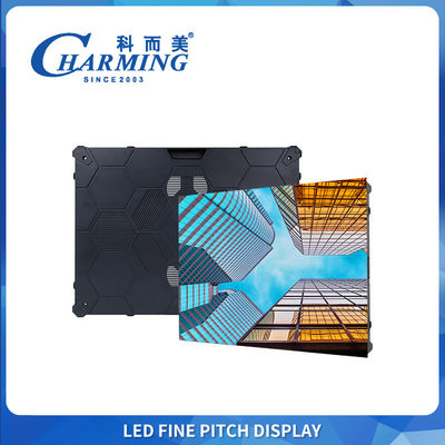 Pantalla LED para interiores de alta gama para auditorios y galerías 8K, mantenimiento frontal, 6 pasos de píxeles, tamaños flexibles