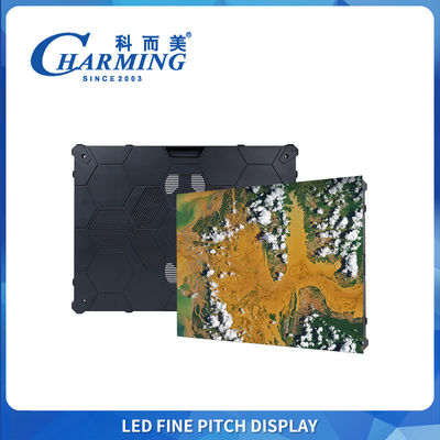 Pantalla LED modular para interiores, instalación fija, refresco 8K, acceso frontal magnético, lista para empalme multi-tamaño