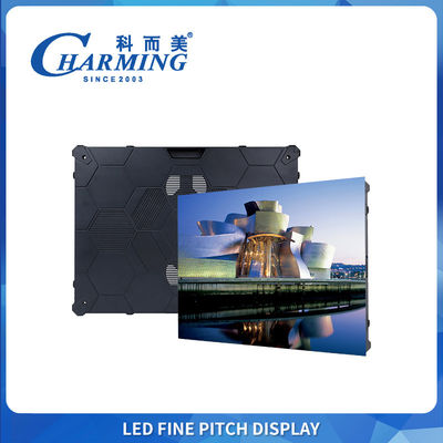 Módulo LED de instalación fija profesional P1.25 de paso fino, 8K, diseño de mantenimiento frontal magnético