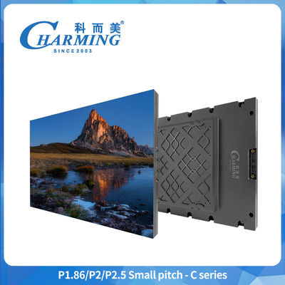 P1.86 Pantalla LED fija en interiores Full Color HD 320*480mm Pantalla LED fija de servicio frontal