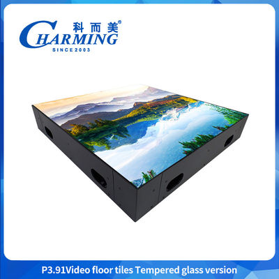 500x500MM GOB P3.91 Led Indoor Dance Floor IP65 Inodoro Led Display HD Video Sexy para el evento