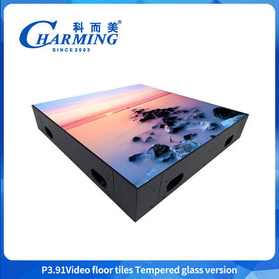 IP65 Piso de baile de discoteca Pixel Pith P3.91MM Tejas de piso de baile de luz