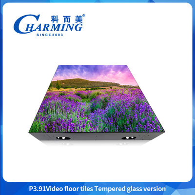 Pantalla de azulejos de piso de DJ de 500*500mm para pantalla LED 3D interior y exterior para bar de bodas