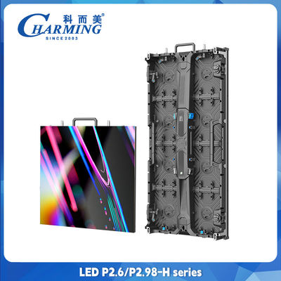 Pantalla de pantalla LED de P2.6 de corcho completo de la serie H Pantalla de pantalla exterior con alto brillo y frecuencia de actualización