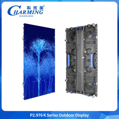 Pared de video exterior de publicidad LED pantalla de visualización P2.98 K escenario Led pared de video para concierto de color completo Led pared de video