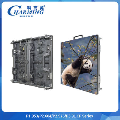 IP65 P3.91mm Pared de vídeo LED exterior 65536Dot/m2 Caja de aleación de aluminio 500x500mm/500x1000mm Pantalla de vídeo LED para tablones de publicidad y alquiler de conciertos