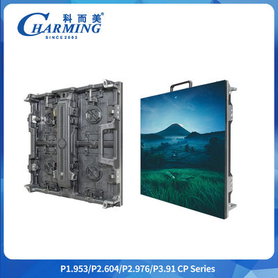 Nuevo diseño P3.91 Rgb Led 500 * 500mm Fondo interior LED Display Digital 500 * 1000mm Conexión rápida y dura Pantalla de video para la iglesia de escenario