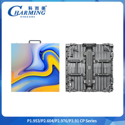P2.976 Pantalla de LED Jumbo al aire libre a todo color P10 Pantalla de pantalla de LED al aire libre Vid Pantalla de LED flexible para conciertos