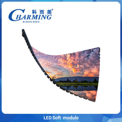 Hotsale Led Modulo Blanda P4 Panel de visualización interior Modulo 256 * 128MM Solo 255g de peso
