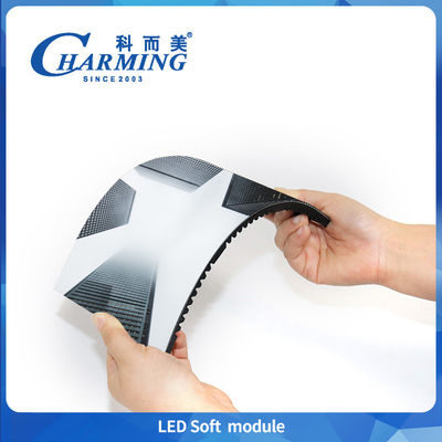 Producto popular P1.86/P2/P2.5/P3.076 Modulo blando de LED interior de 220v 4k LED Display flexible para bar / boda