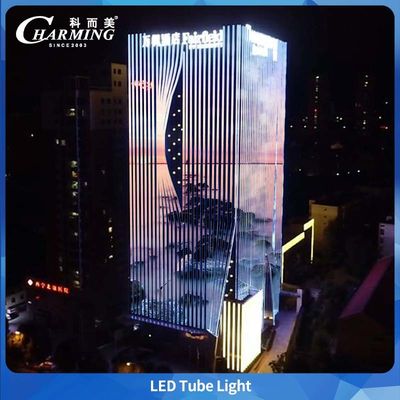 U30 Baja potencia RGBW LED Tube Light DMX Control para proyectos de iluminación exterior