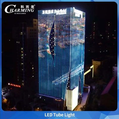 2025 Producto de venta caliente LED LIGHT-U20 1000*20MM IP65 RDM Para edificios al aire libre Decorar paredes exteriores