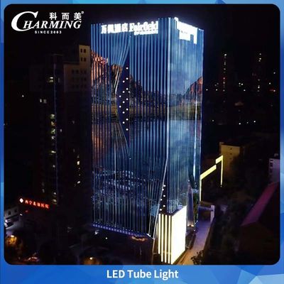 Tubo de luz LED PC Cover SMD5050 IP65 para publicidad en edificios grandes al aire libre