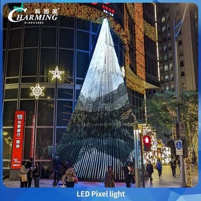 Píxeles LED RGB de luz de píxel de 30 mm de diámetro IP66 Luz de píxel LED RGB Iluminación de decoración interior y exterior Edificios Puentes