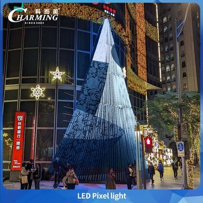 China Factory Directamente IP65 RGB LED Pixel Light Decoración Iluminación exterior con cubierta de material de corteza de PC