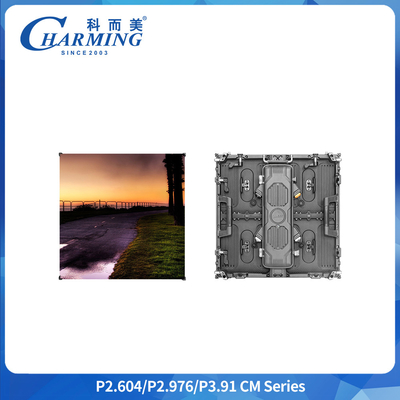 P3.91 Pantalla de pantalla LED exterior IP65 7680Hz gabinete 500*500mm SMD1921 Pantalla de publicidad digital para exhibición exterior