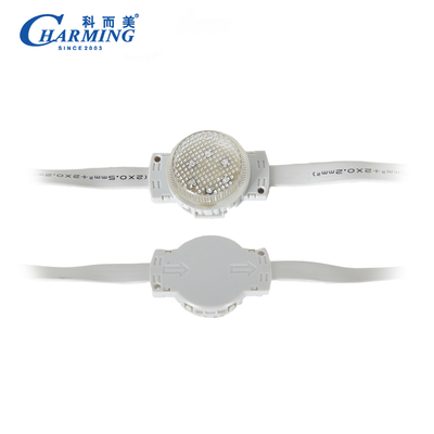 Luz de píxel LED de alto brillo a prueba de agua IP66, luz puntual de 40x27.3 mm, 40D para decoración navideña y de edificios