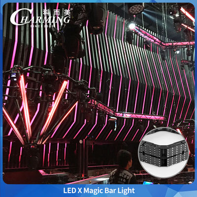 Fácil de desmontar y ensamblar en diferentes longitudes. Producto encantador. Barra mágica LED X. Diseño modular. Producto encantador. Barra de píxeles LED X Magic Bar RGB LED para eventos de entretenimiento