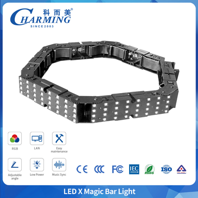 SMD3838 PC Cover RGB Modular Led Magic Bar Light Para la decoración de los pasillos de los hoteles