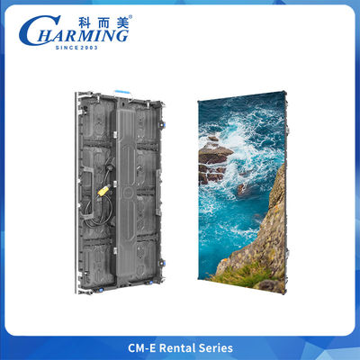 Encantadora pantalla LED exterior de la serie CM-E P2.976 con desmontaje invisible patentado e indicador de señal HUB