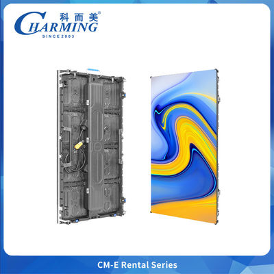 Pantalla LED de alquiler con módulo de montaje y desmontaje invisible con un indicador de señal para eventos de escenario de conciertos y fiestas