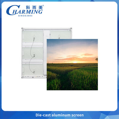 Pared de vídeo LED exterior resistente a la intemperie P6.66 IP65 Todo el marco de aluminio Resistente a la sal y disipación de calor