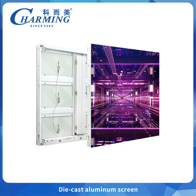 Pantalla LED de aluminio para exteriores Alta conveniencia P6 Panel LED para publicidad arquitectura cableada
