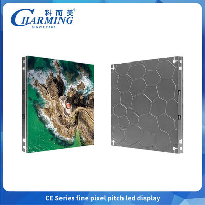 Pantalla LED interior de paso pequeño con alta frecuencia de actualización de hasta 7680 Hz y gabinete liviano de aleación de aluminio