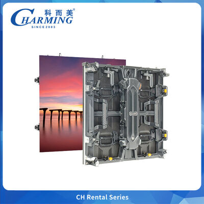 7680HZ Exterior P3.91 gabinete curvo/flexible/angular con mango de módulo para escenarios