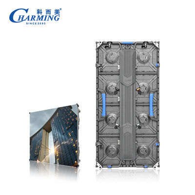Guardia de esquina semiautomática P3.91 Caja de control de pantalla led con cerradura ultra delgada exterior Ip65 de gama alta