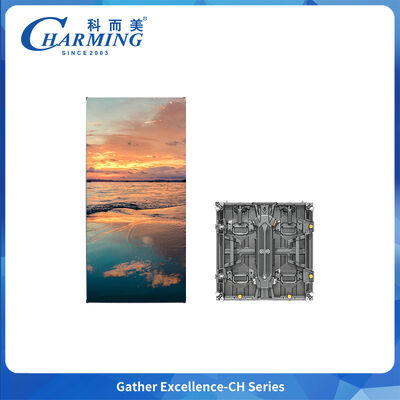 Caja de control Cerrojo P3.91 Pantalla LED Ultra delgada exterior Ip65 Inmune El gabinete de alquiler de luz LED de gama alta