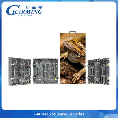 7.5kg Right Angle LED Cabinet P3.91 4000nits IP65 Front Rear Maintenance for Building Corner Splicing