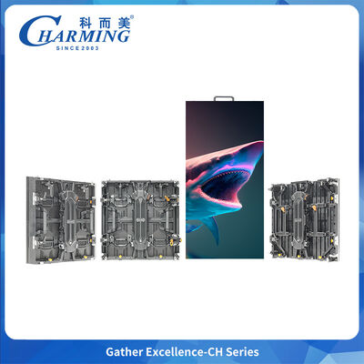 Alquiler de pantalla LED para exteriores e interiores con frecuencia de actualización de 7680 Hz, tamaño de gabinete de 500 x 500 mm y ángulo de visión de 120°